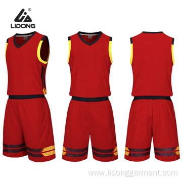 Custom Cheap Sublimation Basketball Jersey Set